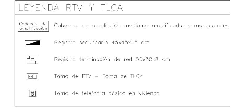 Leyenda Instalaciones De Telecomunicaciones, Radio Television, Telefonia Y Cable.